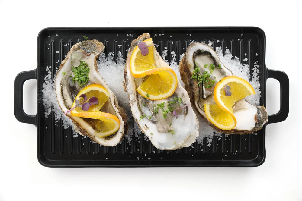 Miniatur-Grillplatte, HENDI, Schwarz, 320x162x(H)20mm