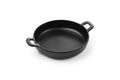 Miniatur-Pfanne aus Melamin, rund, HENDI, Schwarz, 189x147x(H)37mm