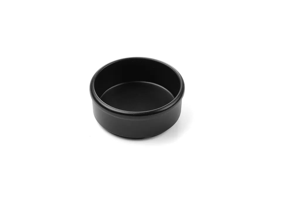 Butter- & Saucenschälchen - 3 Stk., HENDI, Schwarz, 3 Stk., ⌀80x(H)30mm