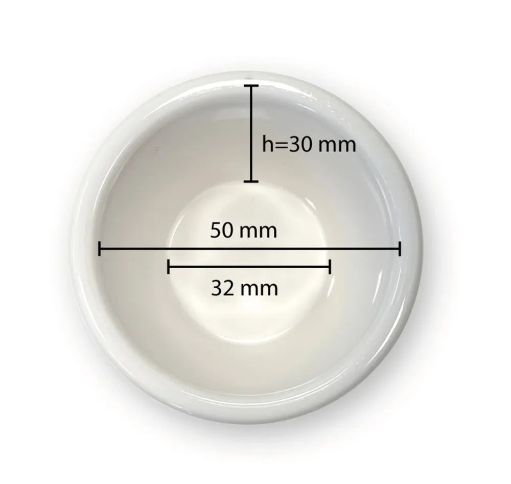 Auflaufförmchen - 12 Stk., HENDI, 0,045L, Elfenbein, 12 Stk., ⌀60x(H)35mm
