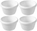 Auflaufförmchen – 4 Stück, HENDI, 0,05L, 4 Stk., ⌀70x(H)35mm