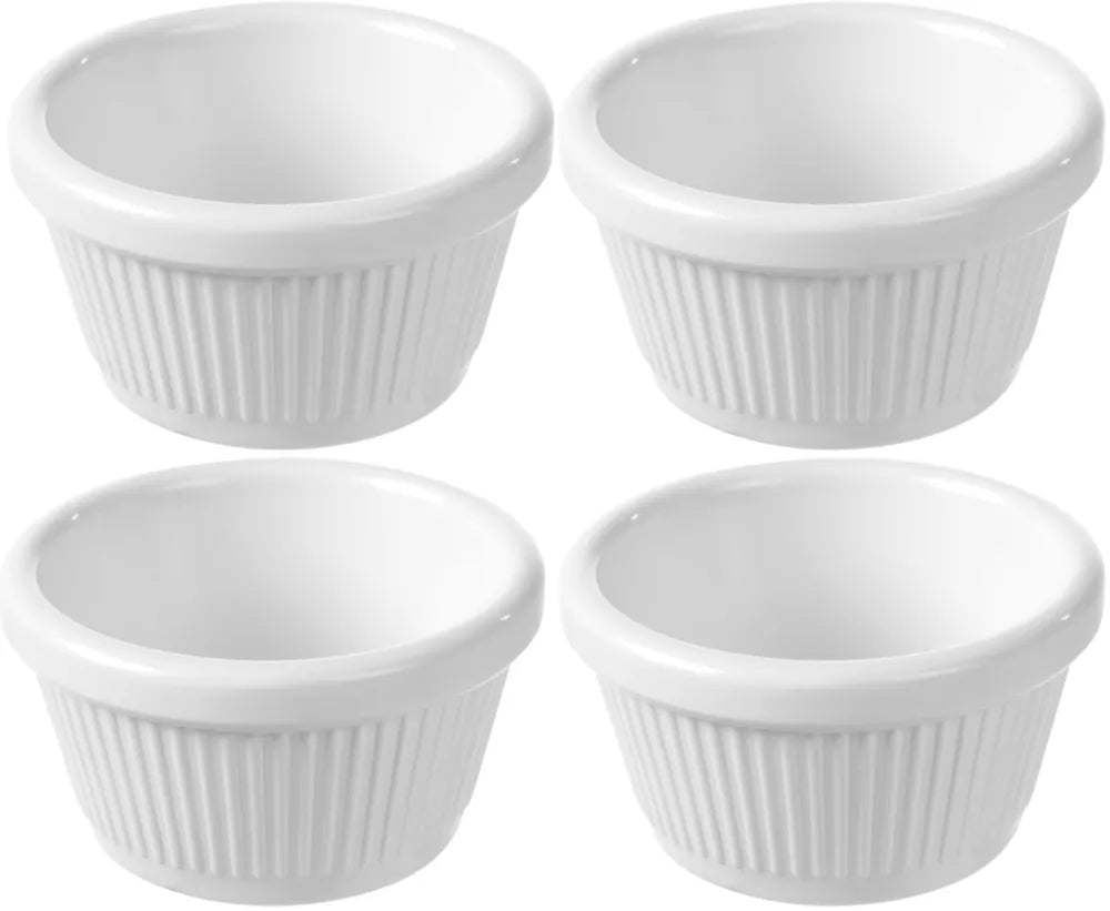 Auflaufförmchen – 4 Stück, HENDI, 0,05L, 4 Stk., ⌀70x(H)35mm