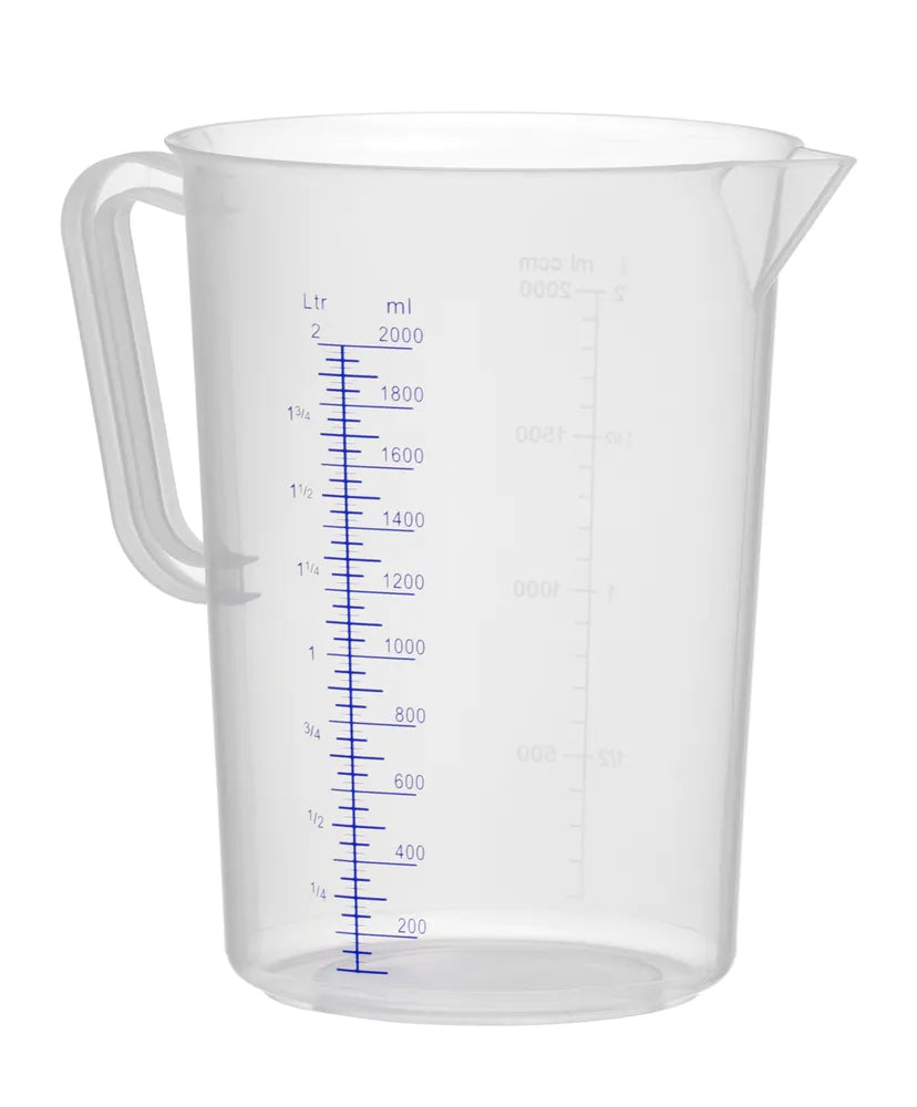 Messbecher, Polyproylen, HENDI, Budget Line, 2L, ⌀140x(H)215mm