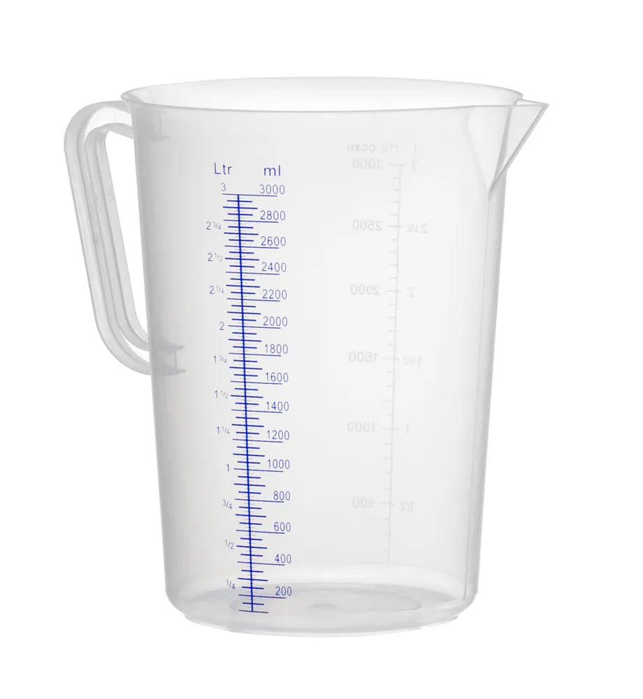 Messbecher, Polyproylen, HENDI, Budget Line, 3L, ⌀160x(H)240mm