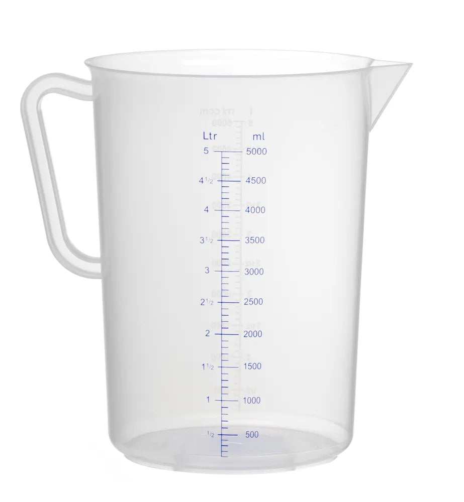 Messbecher, Polyproylen, HENDI, Budget Line, 5L, ⌀190x(H)270mm