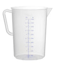 Messbecher, Polyproylen, HENDI, Budget Line, 5L, ⌀190x(H)270mm