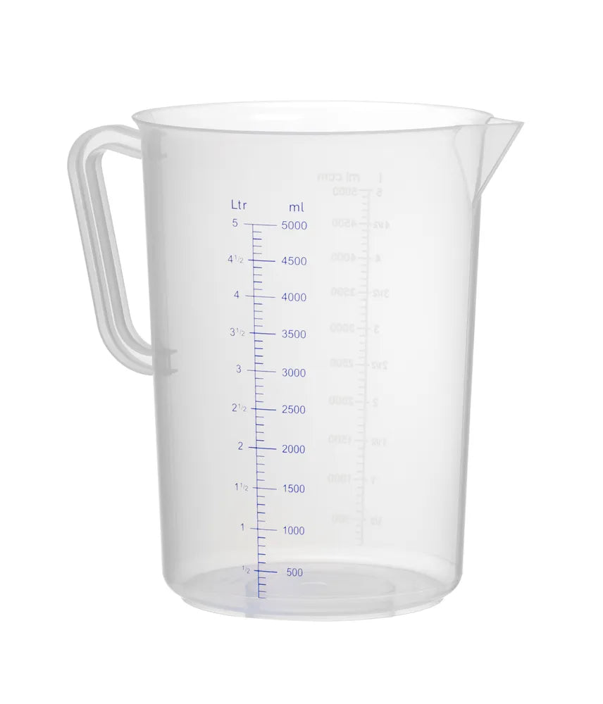 Messbecher, Polyproylen, HENDI, Budget Line, 5L, ⌀190x(H)270mm