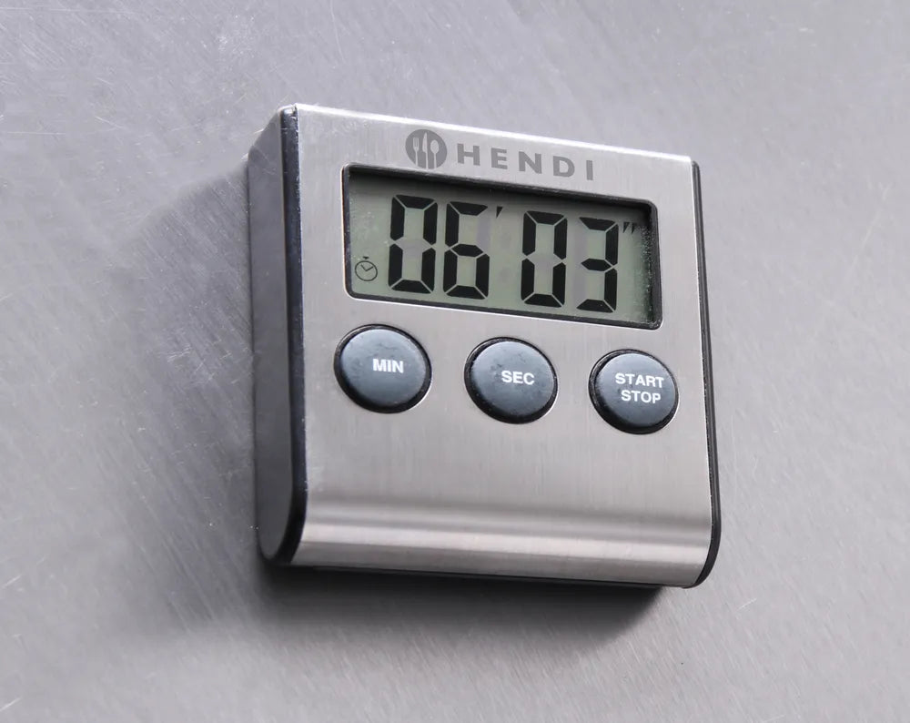 Digitale Küchenuhr, HENDI, 65x70x(H)17mm
