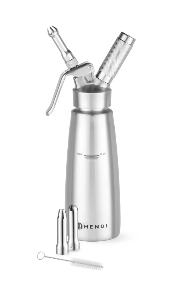 Sahnespender, HENDI, Profi Line, 0,5L, ⌀85x(H)235mm