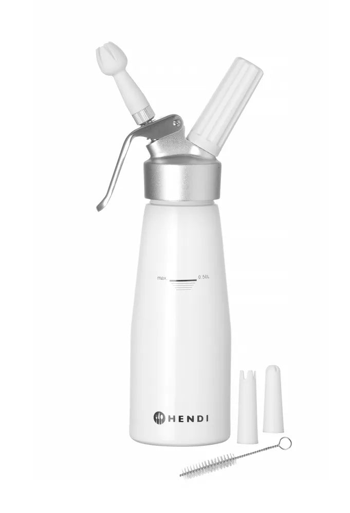 Sahnespender, HENDI, Kitchen Line, 0,5L, ⌀80x(H)260mm