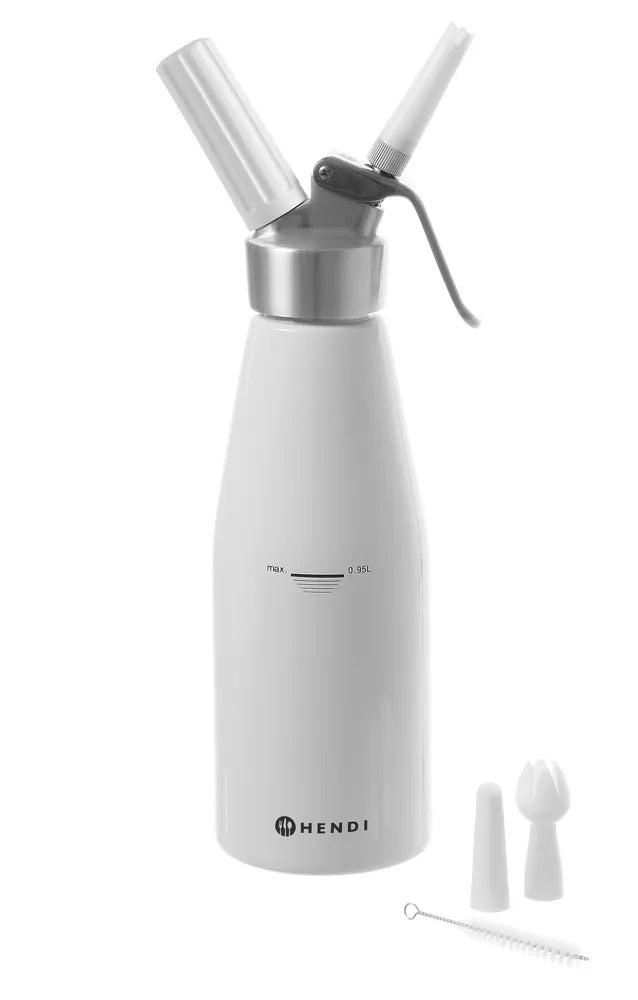 Sahnespender, HENDI, Kitchen Line, 0,25L, ⌀80x(H)200mm