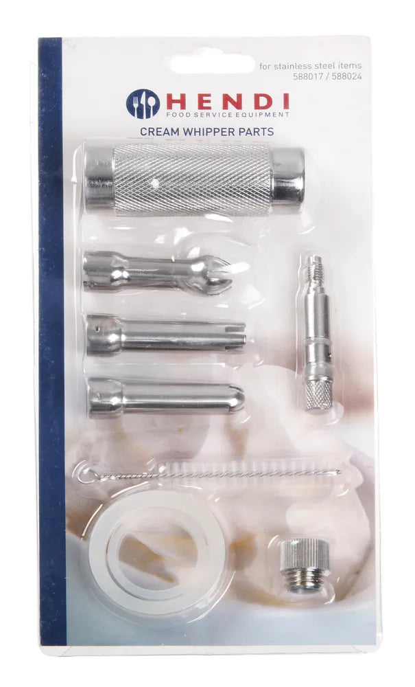 Ersatzteilset für Sahnespender, HENDI, Kitchen Line, 120x30x(H)240mm