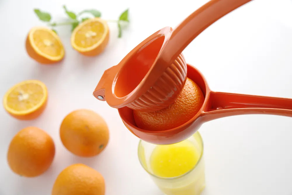 Zitruspresse, BarUp, orange (für Orangen), 232x91x(H)60mm