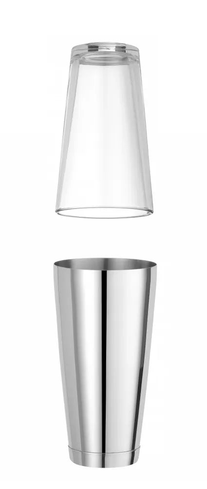 Boston Shaker, BarUp, 0,8L, Silber, ⌀90x(H)175mm