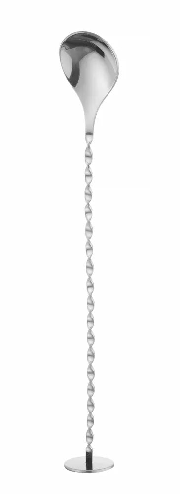 Barlöffel mit Stößel, BarUp, Silber, 280x35mm