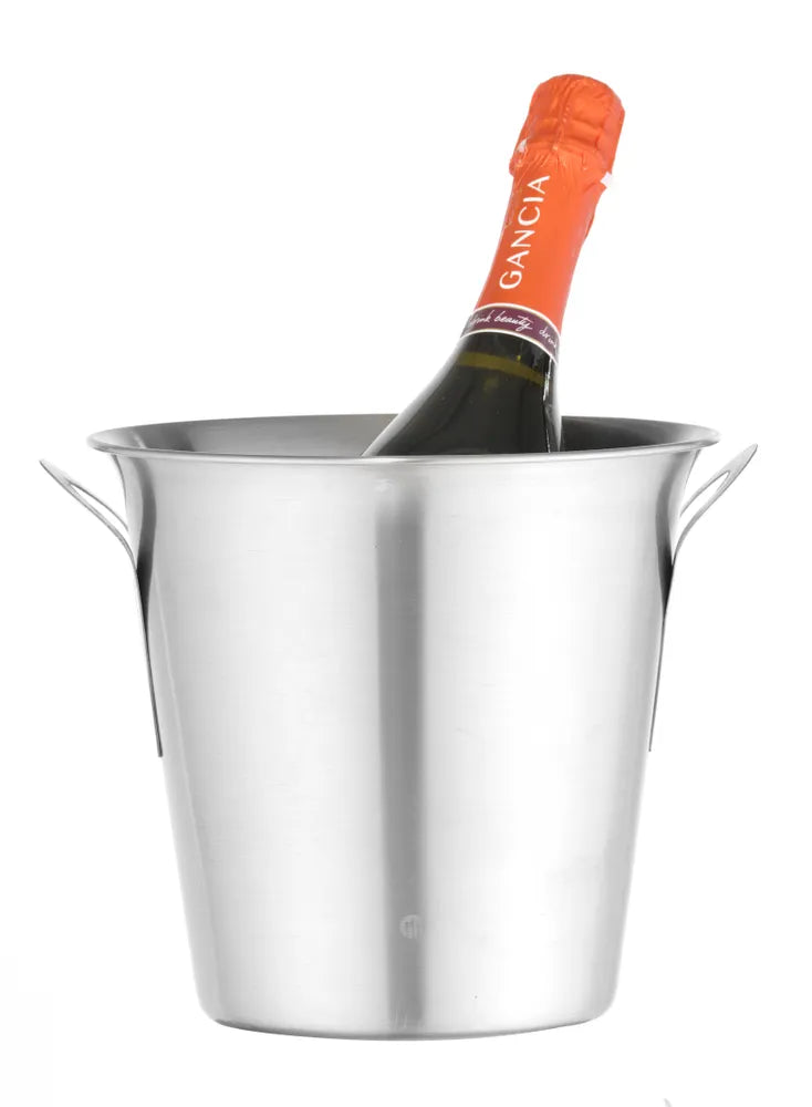 Champagnerkühler, BarUp, 3,5L, Silber, ⌀210x(H)210mm