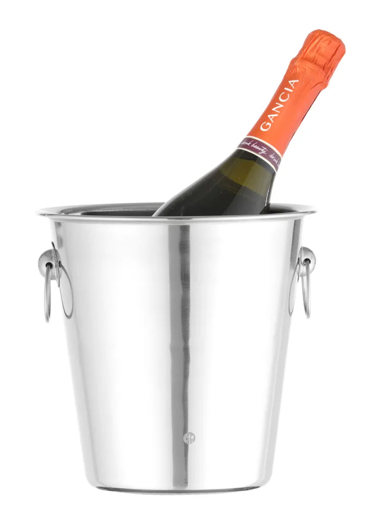 Champagnerkühler, BarUp, 3,3L, Silber, ⌀220x(H)190mm