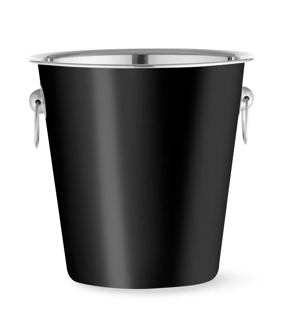Champagnerkühler, BarUp, 3,3L, Schwarz, ⌀220x(H)190mm