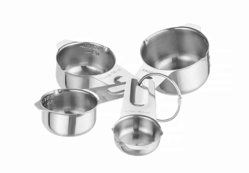 Messbecher - Set mit 4 Stk., HENDI, 135x80x(H)45mm