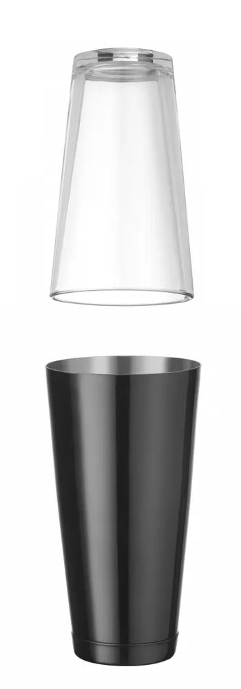 Boston Shaker, BarUp, 0,8L, Schwarz, ⌀x(H)mm