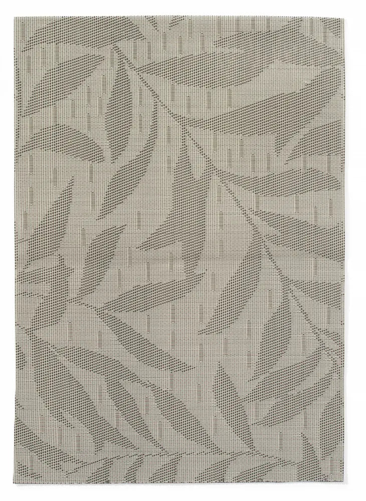 Platzset, Blätter, HENDI, Hellgrau, 6 Stk., 450x300mm