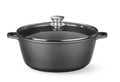 Kasserolle mit Antihaft-Beschichtung, HENDI, 7,5L, Schwarz, 387x310x(H)130mm