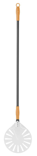 Pizzaschaufel, rund, HENDI, perforiert, 230x1200mm