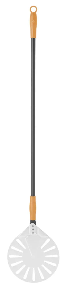 Pizzaschaufel, rund, HENDI, perforiert, 230x1200mm