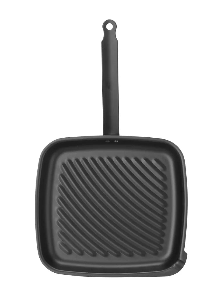 Grillpfanne, quadratisch, HENDI, 480x282x(H)80mm