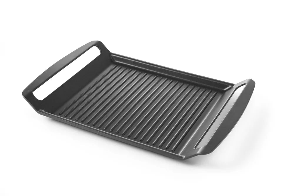 Grillplatte für Induktionskocher, HENDI, 390x260x(H)35mm