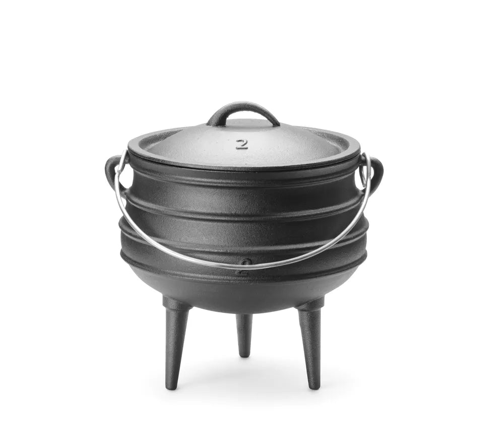 Gusseisentopf, HENDI, Schwarz, ⌀245x(H)280mm