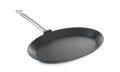 Fischpfanne - oval Titanium Professional, HENDI, 400x275x(H)35mm