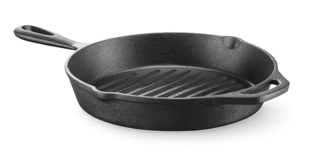 Gusseisen-Grillpfanne, HENDI, 398x265x(H)48mm
