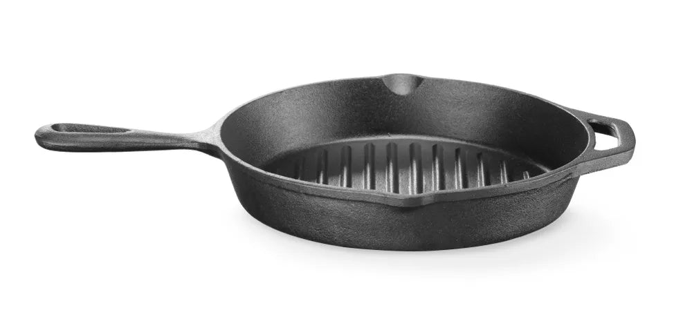 Gusseisen-Grillpfanne, HENDI, 398x265x(H)48mm