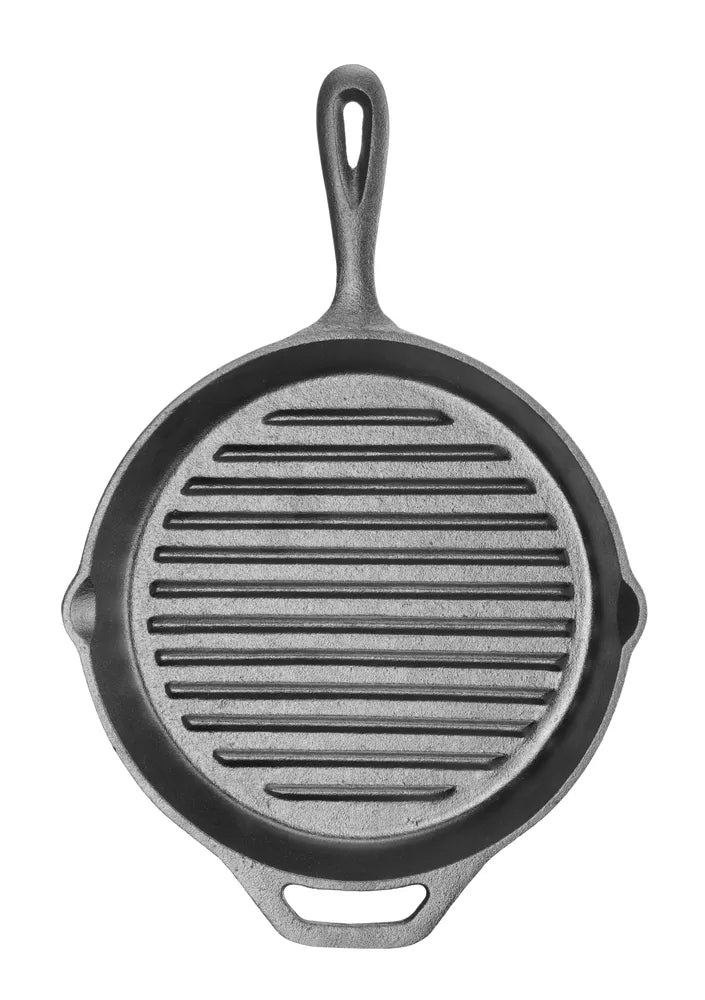 Gusseisen-Grillpfanne, HENDI, 398x265x(H)48mm