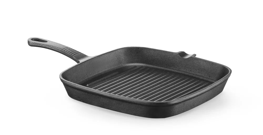 Gusseisen-Grillpfanne, HENDI, 230x230x(H)25mm