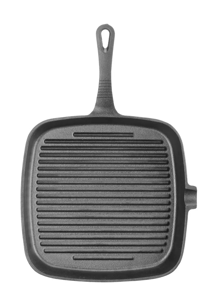 Gusseisen-Grillpfanne, HENDI, 230x230x(H)25mm