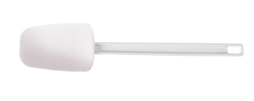 Schaberlöffel geformt, HENDI, Kitchen Line, Weiß, 254x57mm