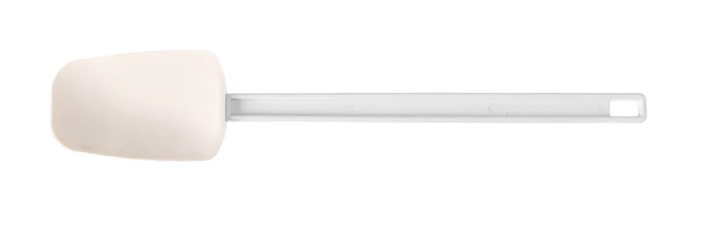 Schaberlöffel geformt, HENDI, Kitchen Line, Weiß, 357x75mm