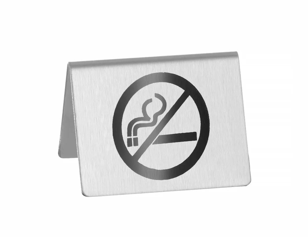 Tischschild "Rauchen verboten", HENDI, 50x35x(H)40mm