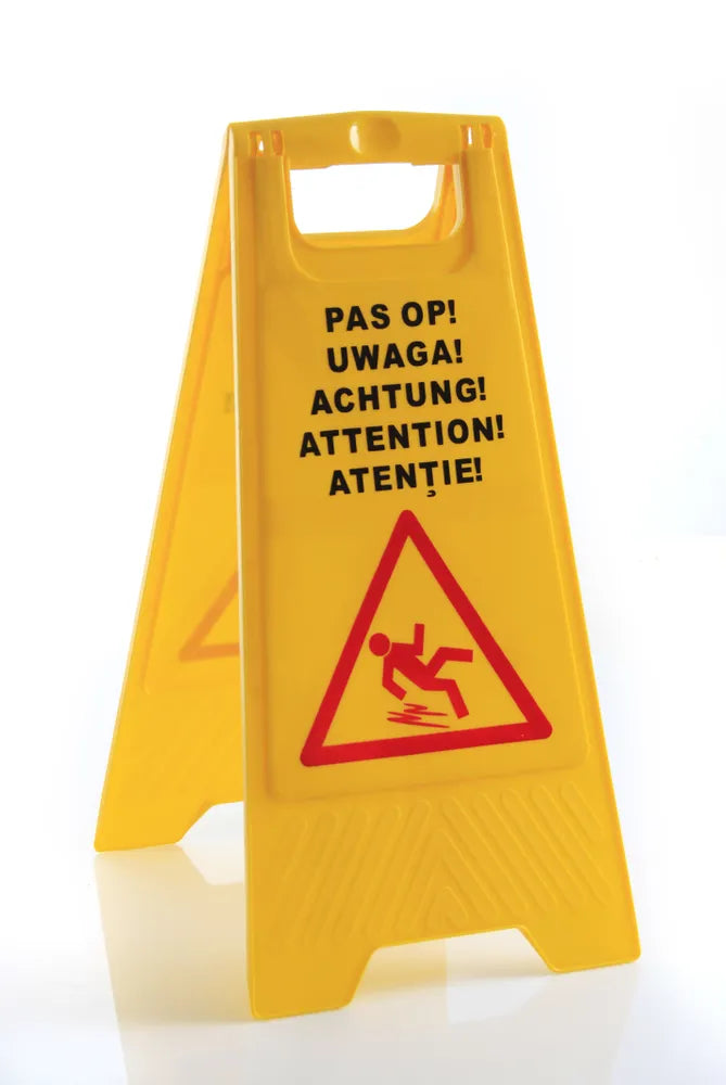 Schild Rutschgefahr, HENDI, 300x460x(H)615mm