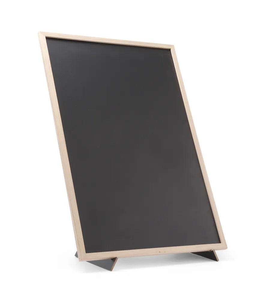 Kreidetafel mit Standfuß, HENDI, 400x600mm