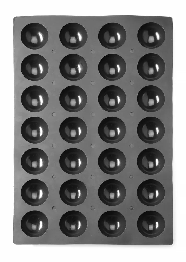 Silikonform HALBKUGEL, HENDI, 600x395x(H)35mm