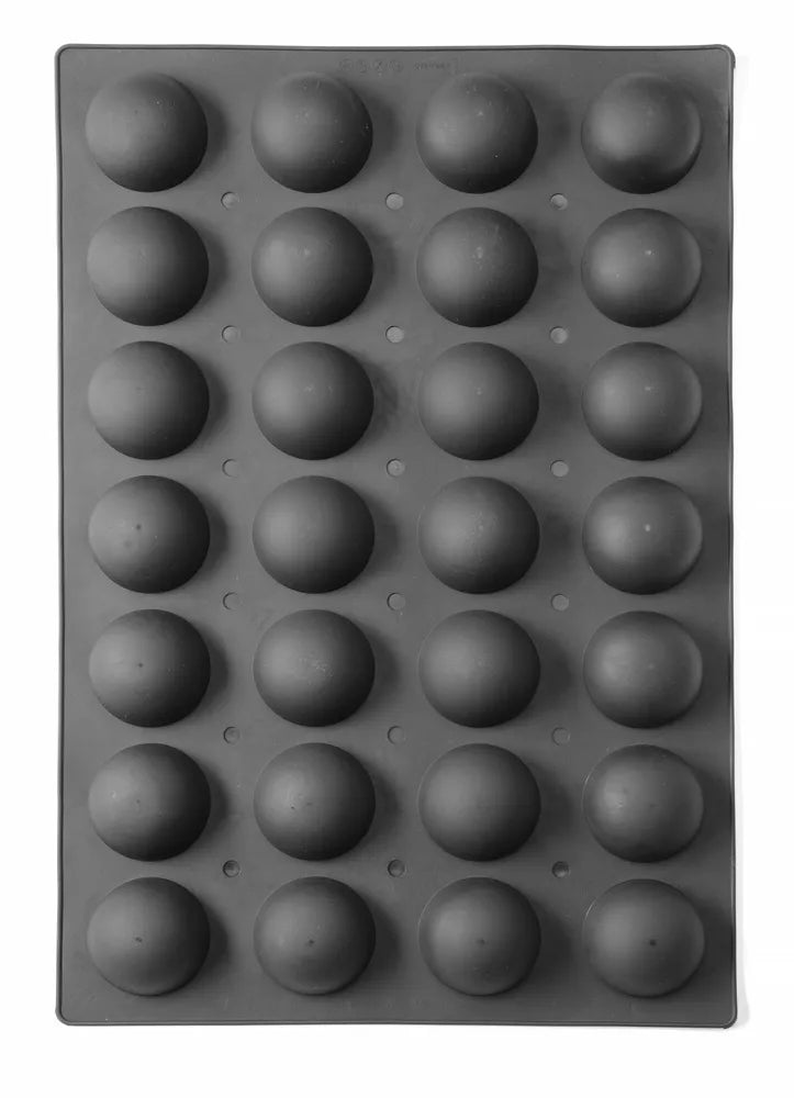 Silikonform HALBKUGEL, HENDI, 600x395x(H)35mm