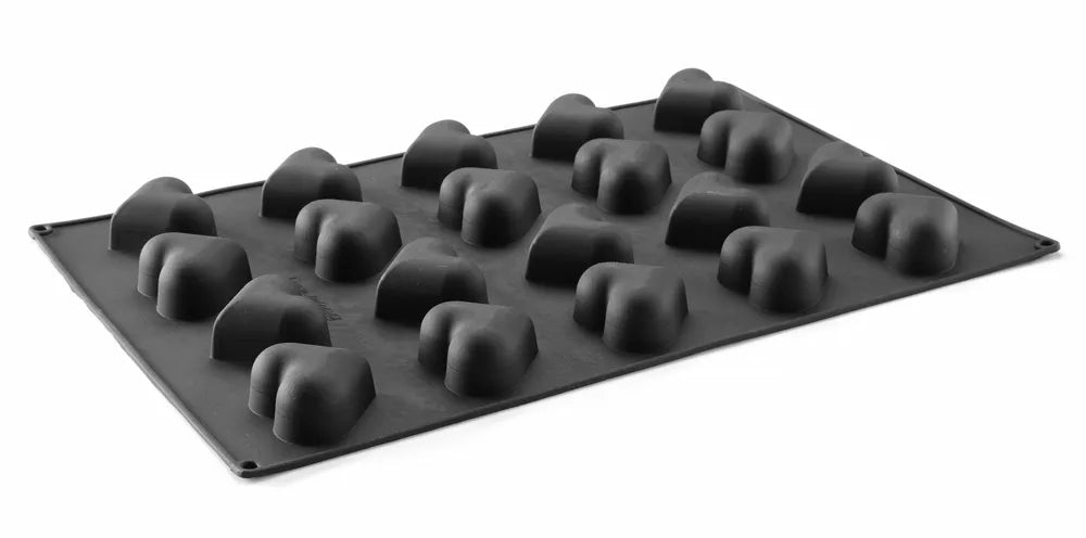 Silikonform HERZ, HENDI, 570x375x(H)35mm