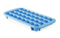 Eiswürfelform mit Deckel und Bodenwanne, BarUp, Blau, 337x170mm