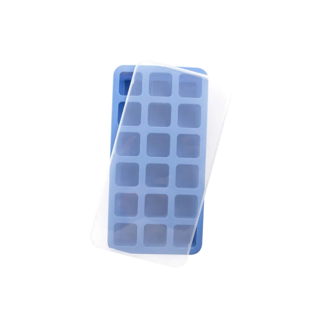 Eiswürfelform mit Deckel, BarUp, Blau, 217x114x(H)30mm