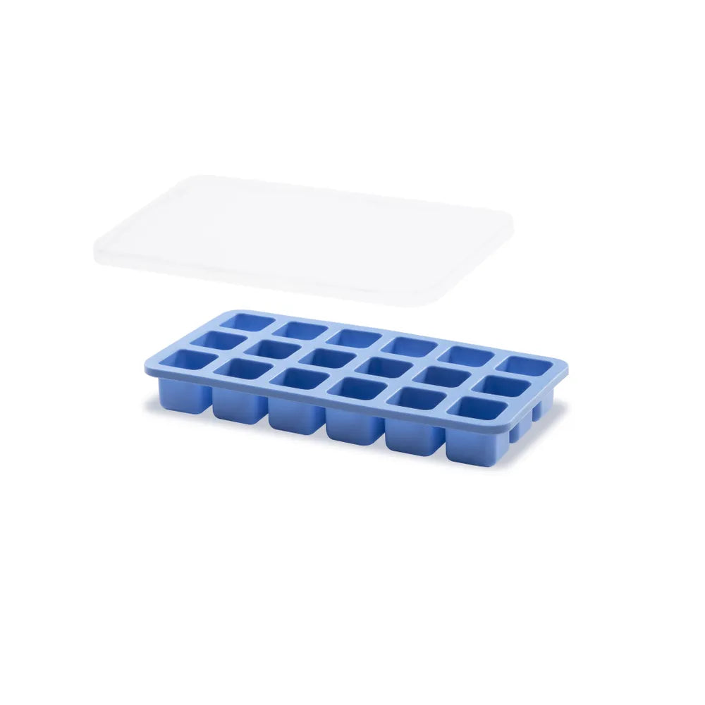 Eiswürfelform mit Deckel, BarUp, Blau, 217x114x(H)30mm