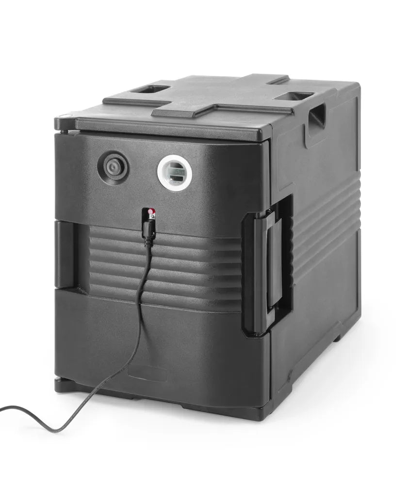 Thermo-isolierter Behälter mit Heizfunktion – Catering, AmerBox, GN 1/1, 477x680x(H)620mm