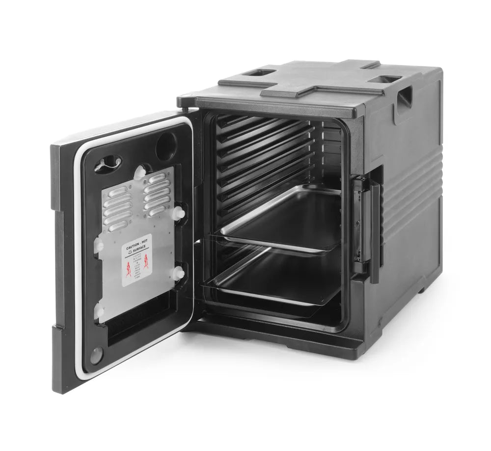 Thermo-isolierter Behälter mit Heizfunktion – Catering, AmerBox, GN 1/1, 477x680x(H)620mm